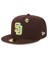 New Era Men's Brown San Diego Padres 2025 Big League Chew 59FIFTY Fitted Hat