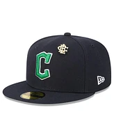 New Era Men's Navy Cleveland Guardians 2025 Big League Chew 59FIFTY Fitted Hat