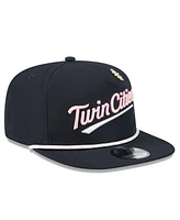 New Era Men's Navy Minnesota Twins 2025 Big League Chew Golfer Snapback Hat