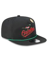 New Era Men's Black Baltimore Orioles 2025 Big League Chew Golfer Snapback Hat