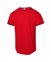 Nike Big Boys and Girls Red Atlanta Braves Alternate 2 Replica Jersey