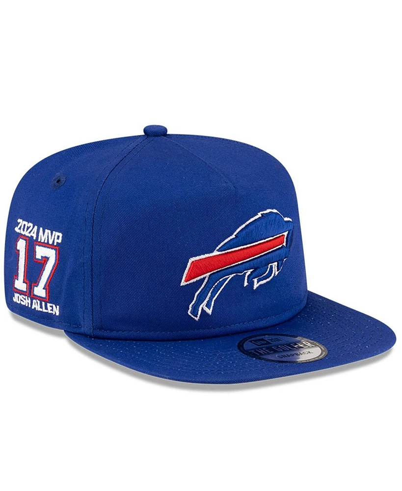 New Era Men's Josh Allen Royal Buffalo Bills 2024 Mvp The Golfer Adjustable Hat