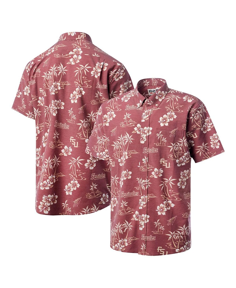 Reyn Spooner Men's Garnet Florida State Seminoles Classic Button-Up Shirt