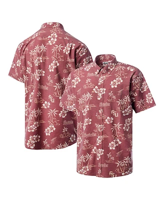 Reyn Spooner Men's Garnet Florida State Seminoles Classic Button-Up Shirt