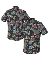 Reyn Spooner Men's Black Houston Astros Scenic Tri-Blend Button-Down Shirt