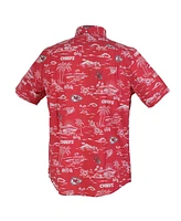Reyn Spooner Men's Red Kansas City Chiefs Kekai Performance Button-Down Shirt