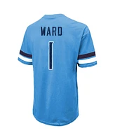 Majestic Men's Cam Ward Light Blue Tennessee Titans 2025 Nfl Draft First Round Pick Oversized T-Shirt