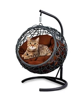 Cat Swing Bed with Stand