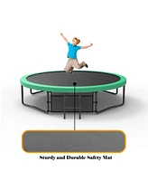 12FT Kids Trampoline with Net & Ladder