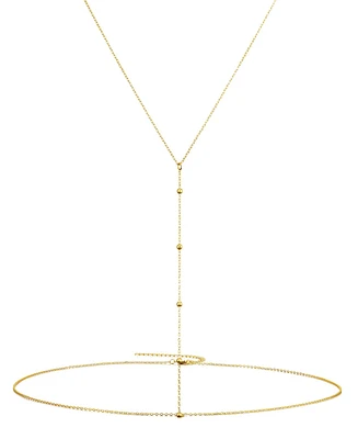 Adornia 14K Gold Plated Adjustable Body Chain