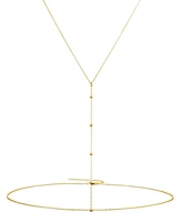 Adornia 14K Gold Plated Adjustable Body Chain