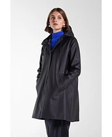 Stutterheim Mosebacke Hooded Long Sleeve Raincoat