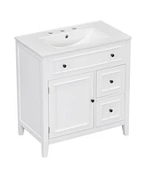 Streamdale Furniture 30" Bathroom Vanity with Sink