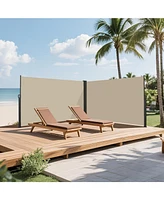 Streamdale Furniture Retractable Side Awning 276" Beige
