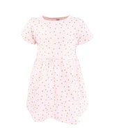 Hudson Baby Girls Cotton Dresses, Birthday Cake