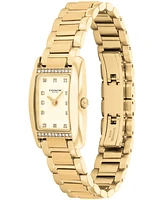 Coach Women's Reese Gold Tone Stainless Steel Bracelet Watch, 20mm