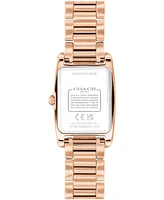 Coach Women's Reese Rose Gold Tone Stainless Steel Bracelet Watch, 20mm
