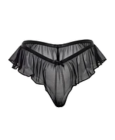Oh La Cheri Women's Maylah Mesh Boyshort Panty