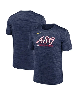 Nike Men's Navy Mlb All-Star 2025 Game Velocity Performance T-Shirt
