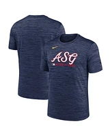 Nike Men's Navy Mlb All-Star 2025 Game Velocity Performance T-Shirt