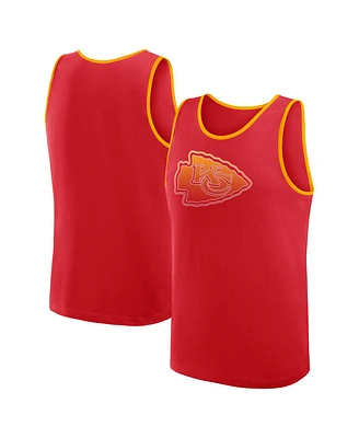 Logo Athletic Men's Red Kansas City Chiefs Unmatched Success Tank Top