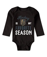 Wear by Erin Andrews Baby Boys and Girls 3-Piece Vegas Golden Knights Turn Me Around Bodysuits Pants Set