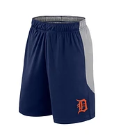 Fanatics Men's Navy/Gray Detroit Tigers Go Hard Shorts