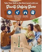 We Games Shoot The Moon - a Classic 1940's Nostalgia Game - Solid Natural Wood