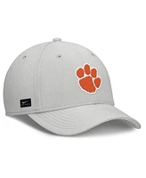 Nike Men's Gray Clemson Tigers Rise Practice Performance Adjustable Hat
