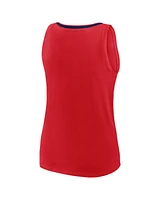Logo Athletic Women's Red St. Louis Cardinals Stellar Win V-Neck Tank Top