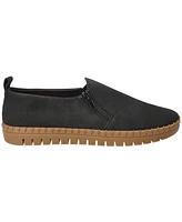 Easy Street Women's Astoria Zip-Up Flats