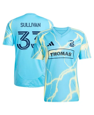 Adidas Men's Quinn Sullivan Blue Philadelphia Union 2025 The Voltage Kit Replica Player Jersey