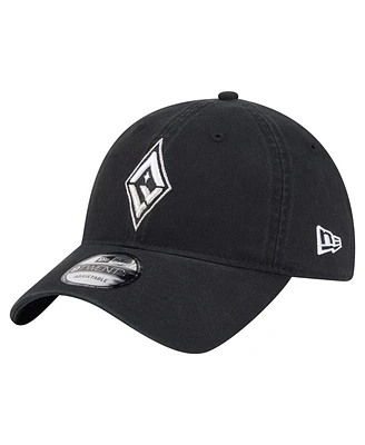 New Era Men's and Women's Black Las Vegas Aces Core Alt Logo 9TWENTY Adjustable Hat