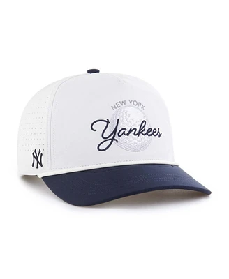 '47 Brand Men's White/Navy New York Yankees Gimmie Golf Hitch Rope Adjustable Hat