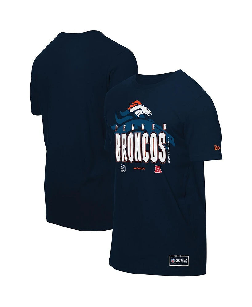 New Era Men's Navy Denver Broncos 2025 Nfl Training Camp T-Shirt