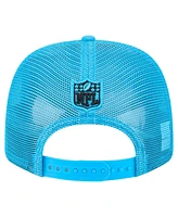 New Era Men's Blue Carolina Panthers Team Collection 9SEVENTY Stretch-Snap Adjustable Hat