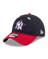 New Era Men's Navy/Red New York Yankees 2025 Mlb All-Star Game Workout 9TWENTY Adjustable Hat