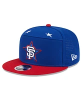 New Era Men's Blue/Red San Francisco Giants 2025 Mlb All-Star Game Workout Side Patch 9FIFTY Snapback Hat