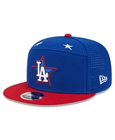 New Era Men's Blue/Red Los Angeles Dodgers 2025 Mlb All-Star Game Workout Side Patch 9FIFTY Snapback Hat