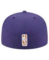New Era Men's Purple Phoenix Suns State Stitch 59FIFTY Fitted Hat