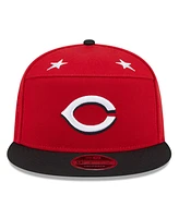 New Era Men's Red/Black Cincinnati Reds 2025 Mlb All-Star Game Side Patch 9FIFTY Snapback Hat