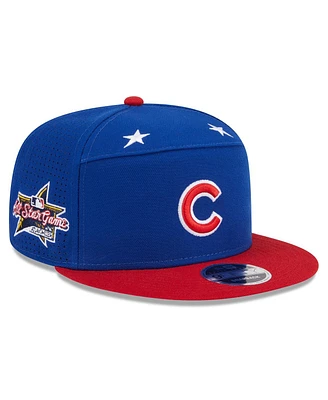 New Era Men's Royal/Red Chicago Cubs 2025 Mlb All-Star Game Side Patch 9FIFTY Snapback Hat