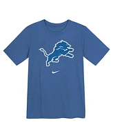 Nike Preschool Blue Detroit Lions Primary Logo Legend Performance T-Shirt