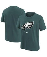 Nike Big Boys and Girls Midnight Green Philadelphia Eagles Primary Logo Legend T-Shirt