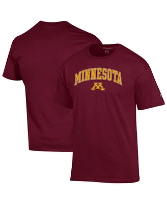 Champion Men's Maroon Minnesota Golden Gophers Arch Over Logo T-Shirt
