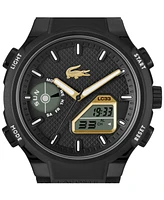 Lacoste Men's LC33 Black Silicone Strap Watch