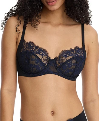 Skarlett Blue Women's Entice Lace Full Coverage Underwire Bra