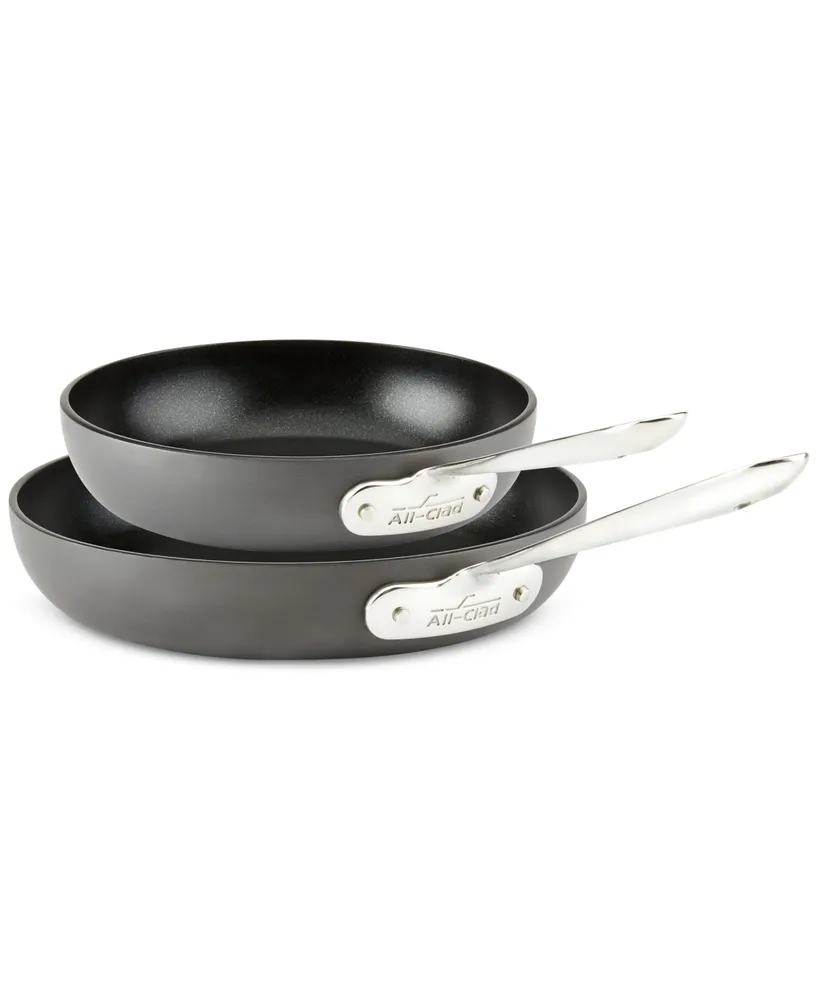 All-Clad HA1 Hard Anodized 8" & 10" 2PC Fry Pan Set