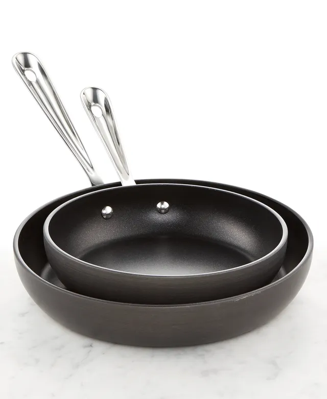 All-Clad Hard Anodized 8 & 10 Fry Pan Set - Macy's