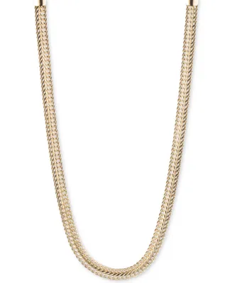 Anne Klein Flat Chain Necklace